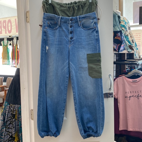 Mother Denim The Balloon Drawstring size 27 new w/o tags - Picture 3 of 10